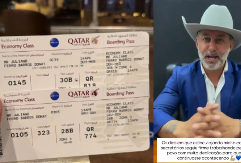 Prefeito é questionado pelo MPMS por viagens a show e também para...