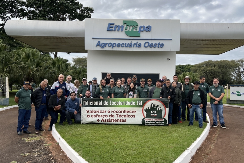 Câmara de Dourados apoia trabalhadores da Embrapa em mobilização...
