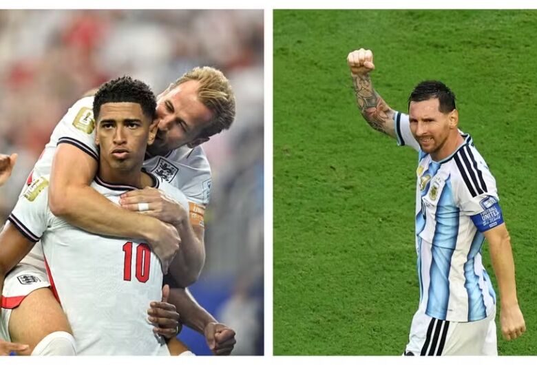 Inglaterra e Argentina fazem duelo histórico por vaga na final da...