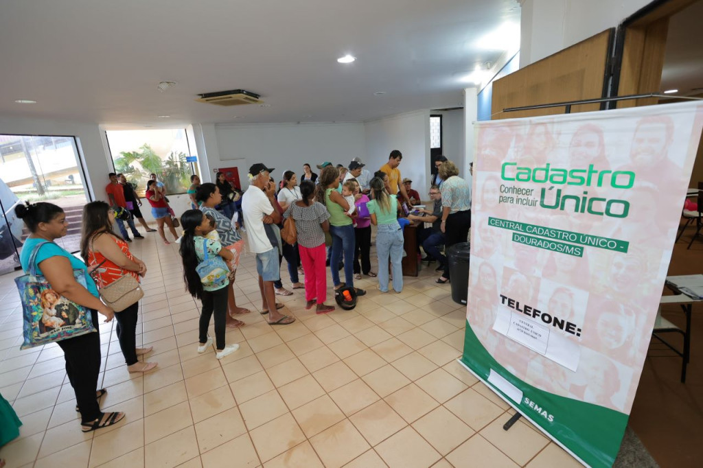 Cadastro Único em Dourados registra mais de 28 mil atendimentos e...
