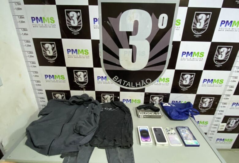 Vítima reconhece suspeito usando roupas furtadas e ajuda PM a...
